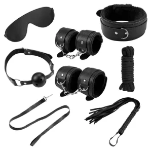 Kit BDSM "Colors" de 8 Piezas en santo melocoton sex shop en quito ecuador