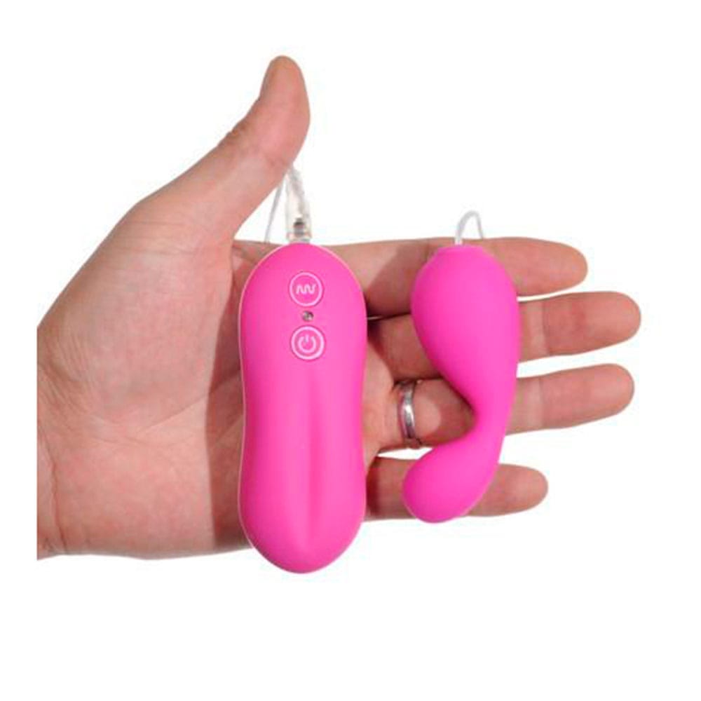 Huevo Vibrador y Estimulador de Clítoris y Punto G "Ángel" en santo melocoton sex shop en ecuador