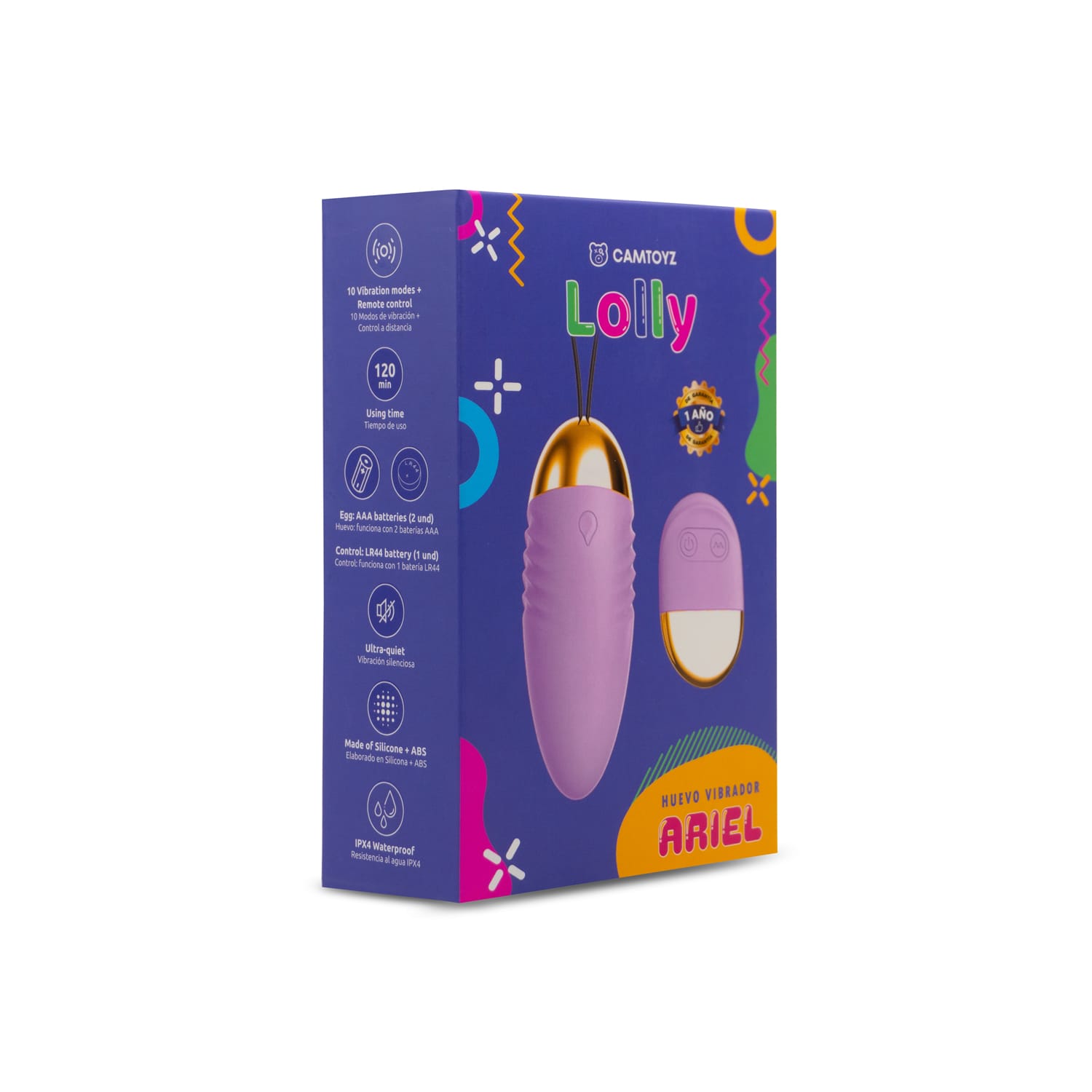 Huevo vibrador ariel en santo melocoton sex shop en quito guayaquil Ecuador