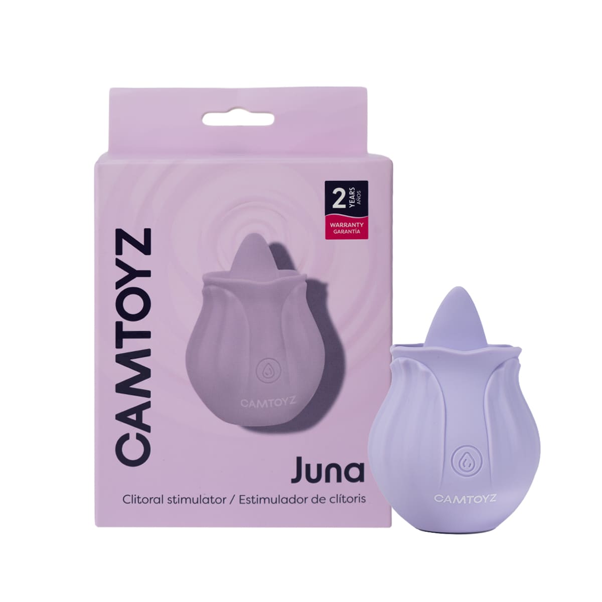 Estimulador de Clítoris y Simulador de Sexo Oral "Juna"
