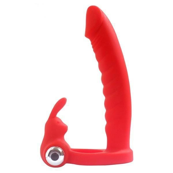 Anillo Vibrador y Consolador para Doble Estimulación - Imagen 2