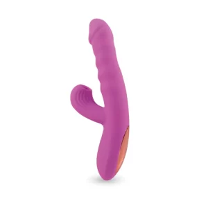 Vibrador con Empuje y Succionador de Clítoris "Lausa"