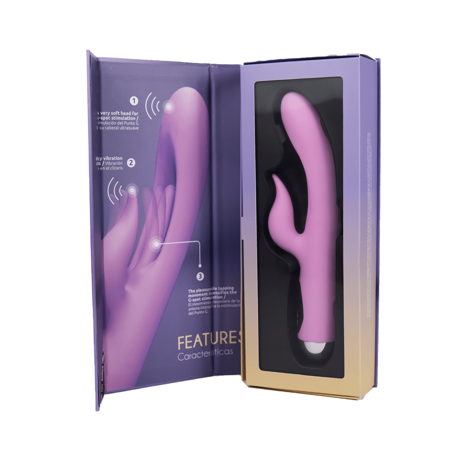 Vibrador con Lengua para Punto G y Estimulador de Clítoris - Imagen 3
