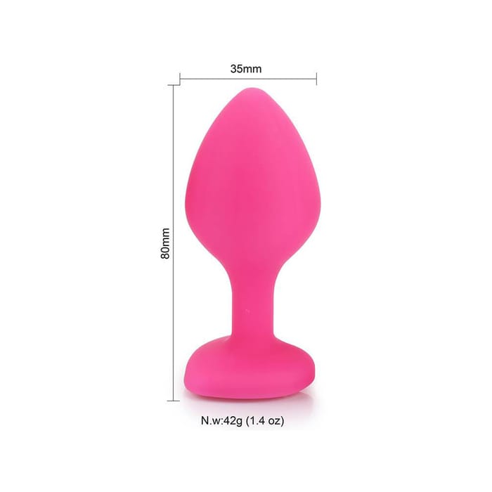 Plug Anal de Silicona Silly - Imagen 3