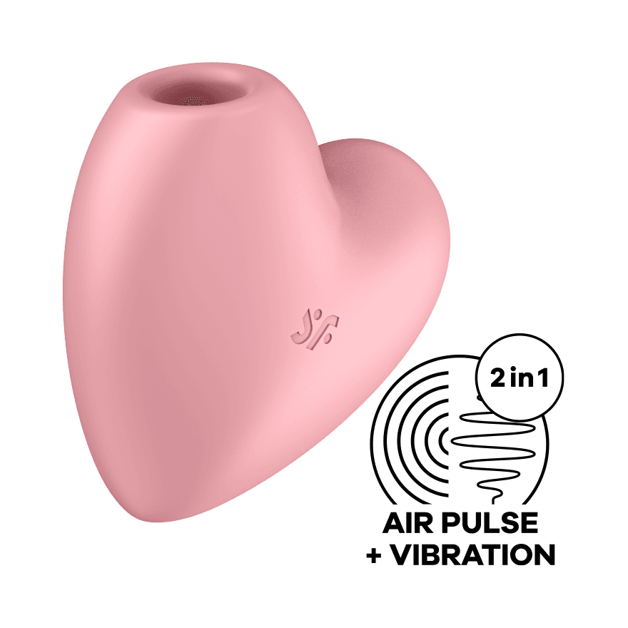 Vibrador Succionador para Clítoris Satisfyer Cutie Heart - Imagen 3