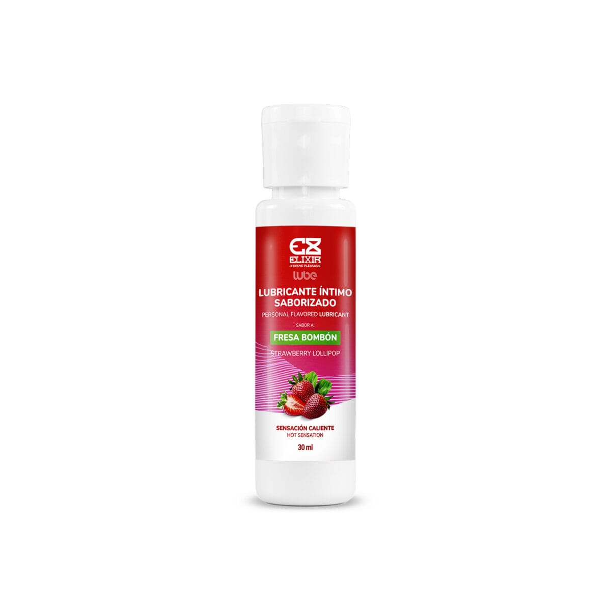 Lubricante Sensación Caliente Fresa Bombón - Imagen 2