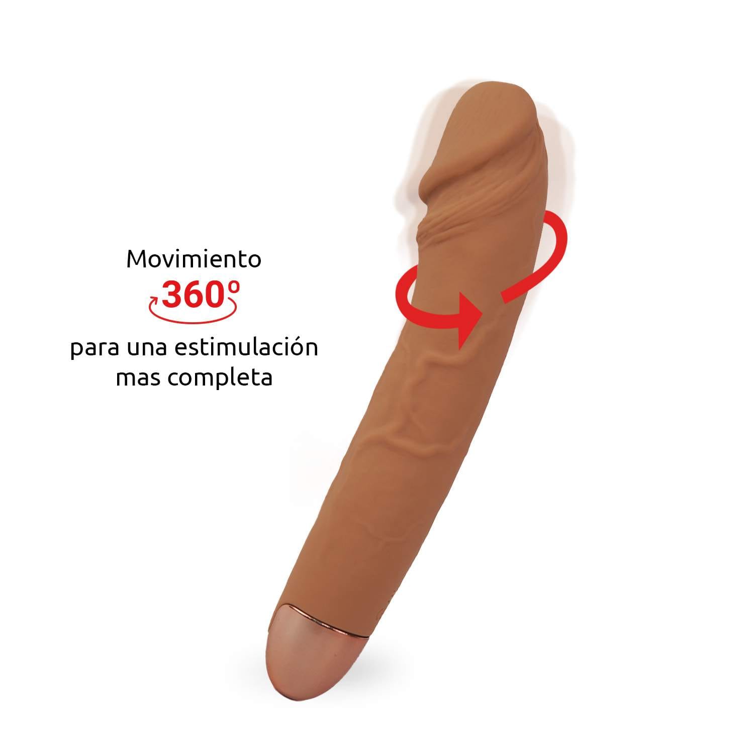 Vibrador Realista Yirant con Movimiento 360 - Imagen 4