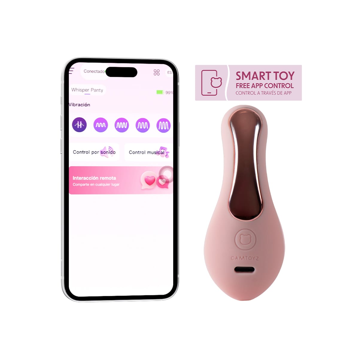 Panty Vibrador Ultra Silencioso Controlable a Distancia con APP - Imagen 5