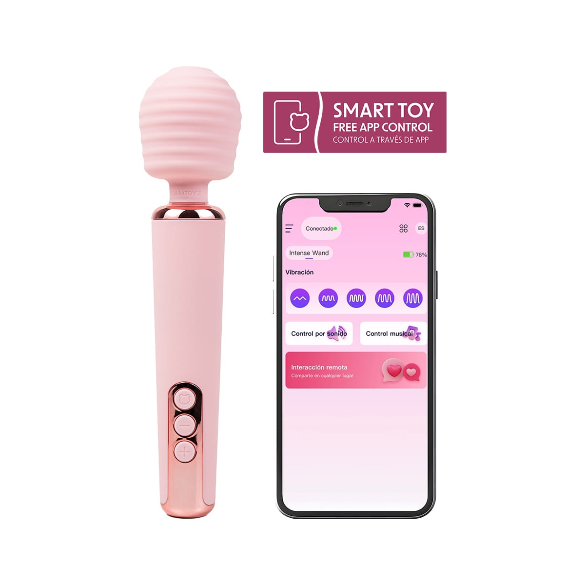 Vibrador Hitachi Ultra Silencioso Controlable a Distancia con APP - Imagen 5