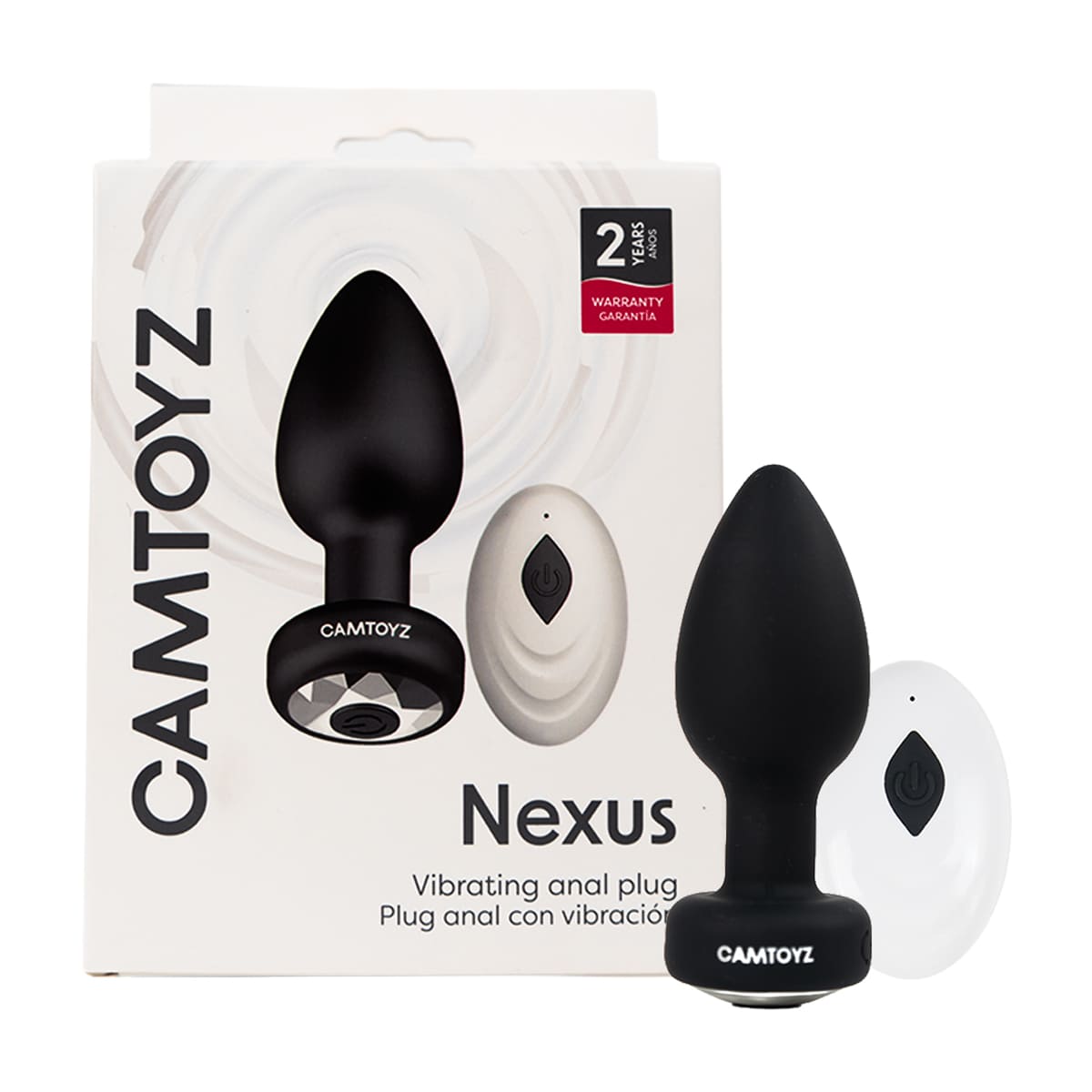 Plug Anal Nexus con Vibración y Control