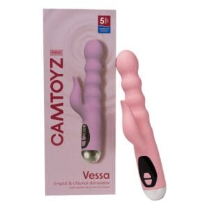 Vibrador Estimulador con Empuje Vessa